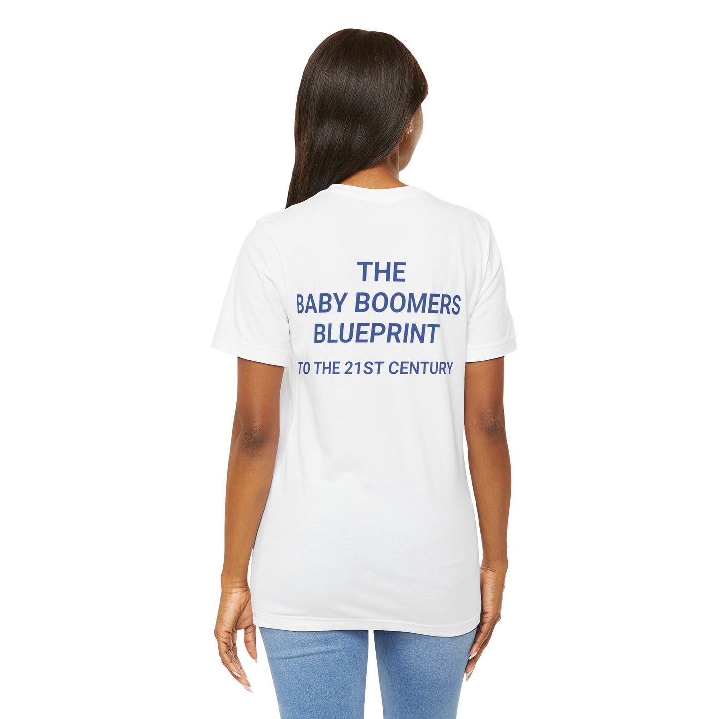 Legacy Is Calling Tee - Modern Fit (White/Blue)