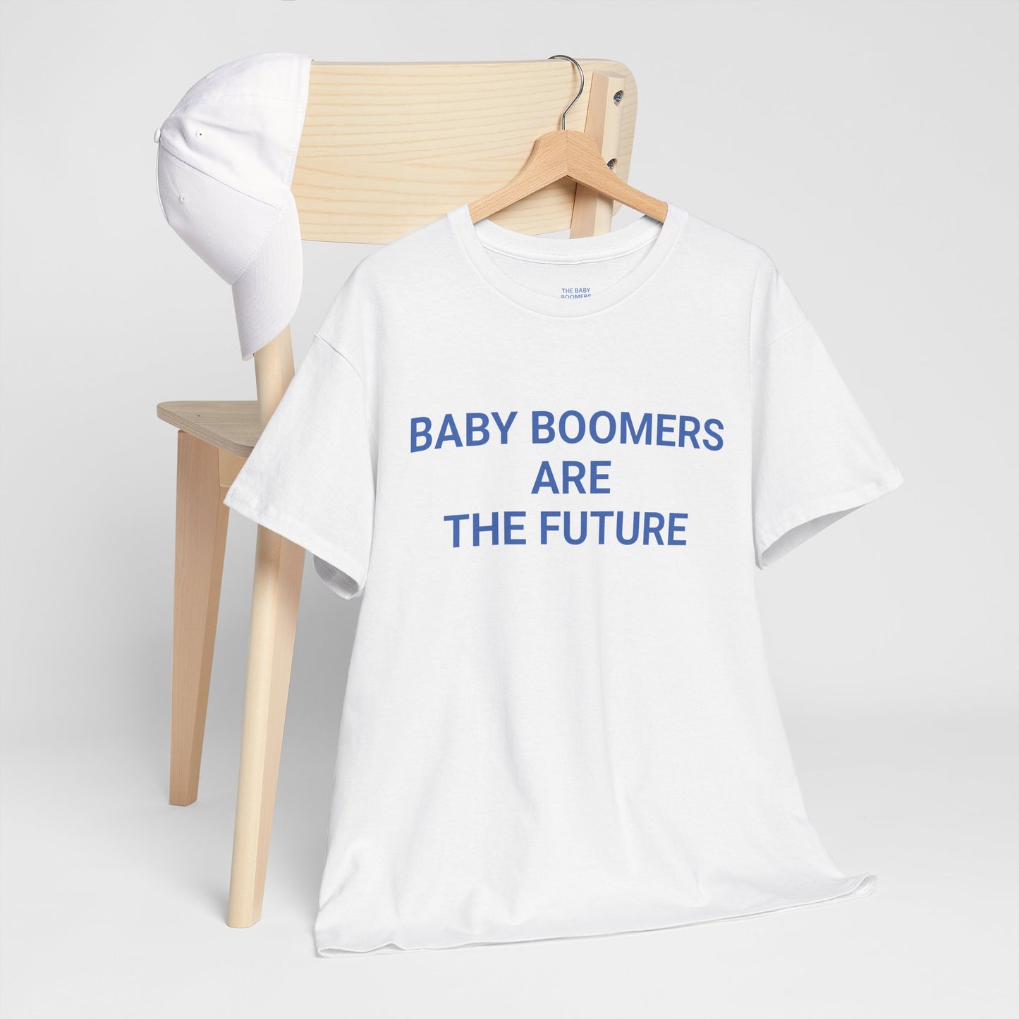 Legacy is Calling Tee - Classic Heavy Duty Fit (White/Blue)