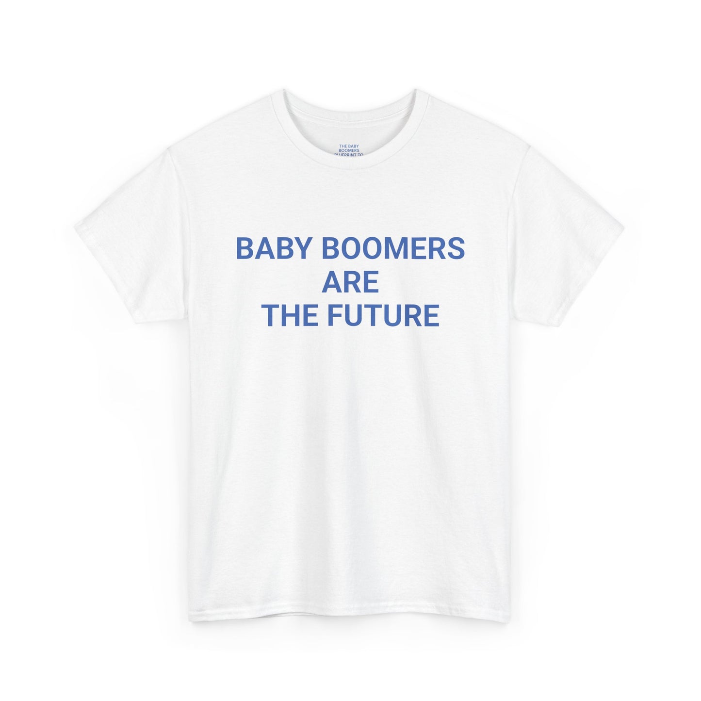 Legacy is Calling Tee - Classic Heavy Duty Fit (White/Blue)