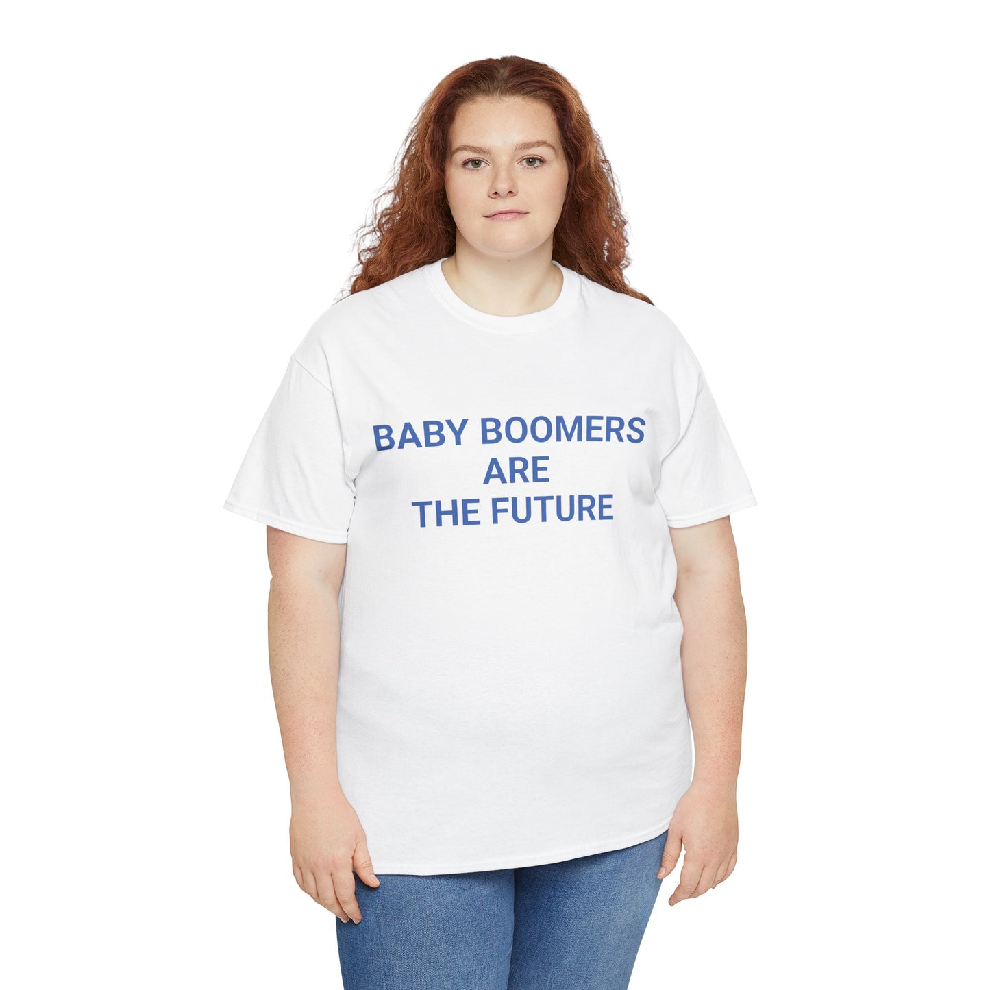 Legacy is Calling Tee - Classic Heavy Duty Fit (White/Blue)