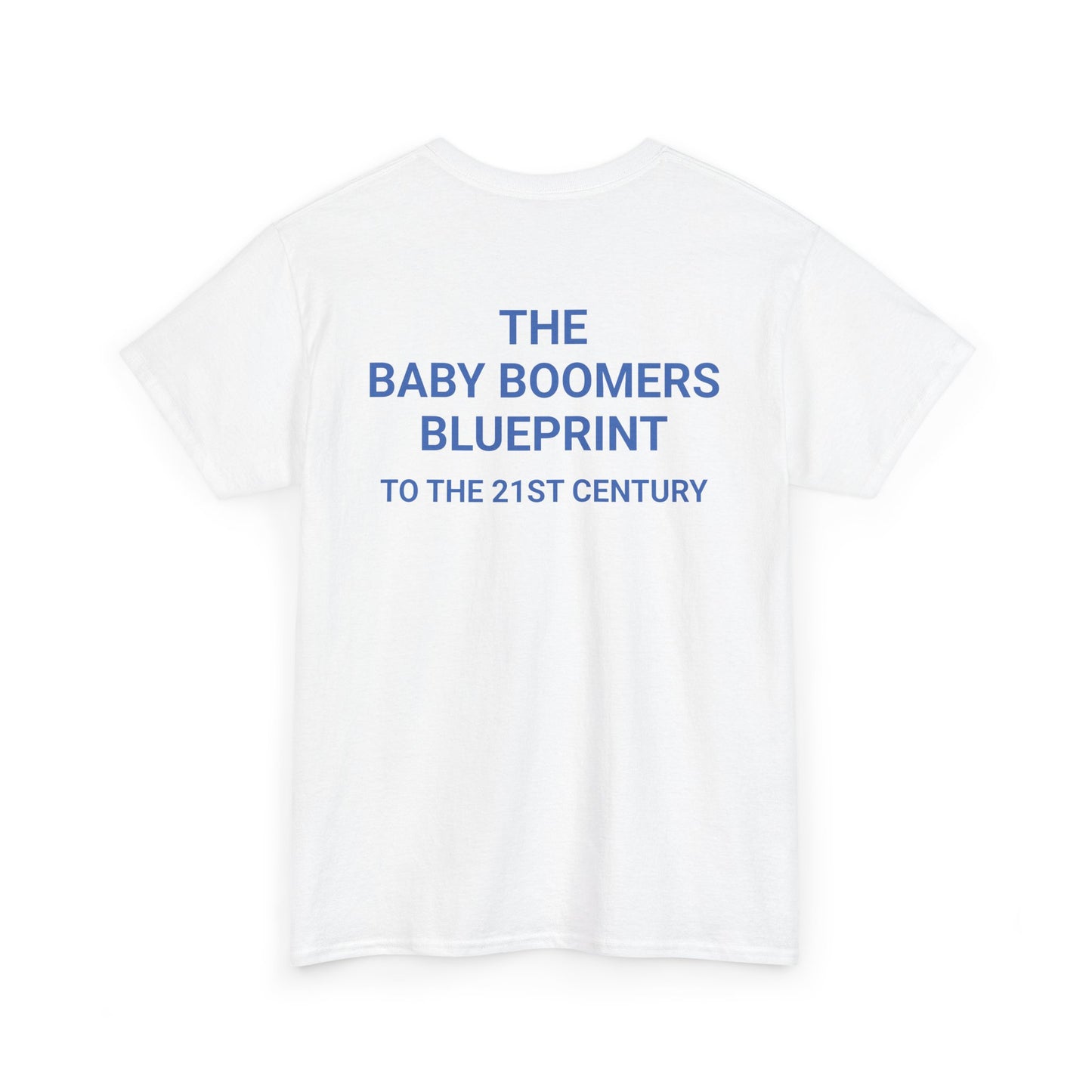 Legacy is Calling Tee - Classic Heavy Duty Fit (White/Blue)