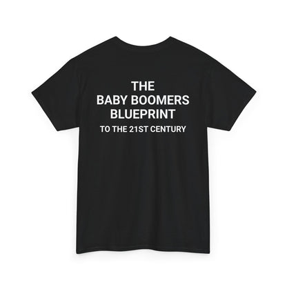 Legacy is Calling Tee - Classic Heavy Duty Fit (Black/White)