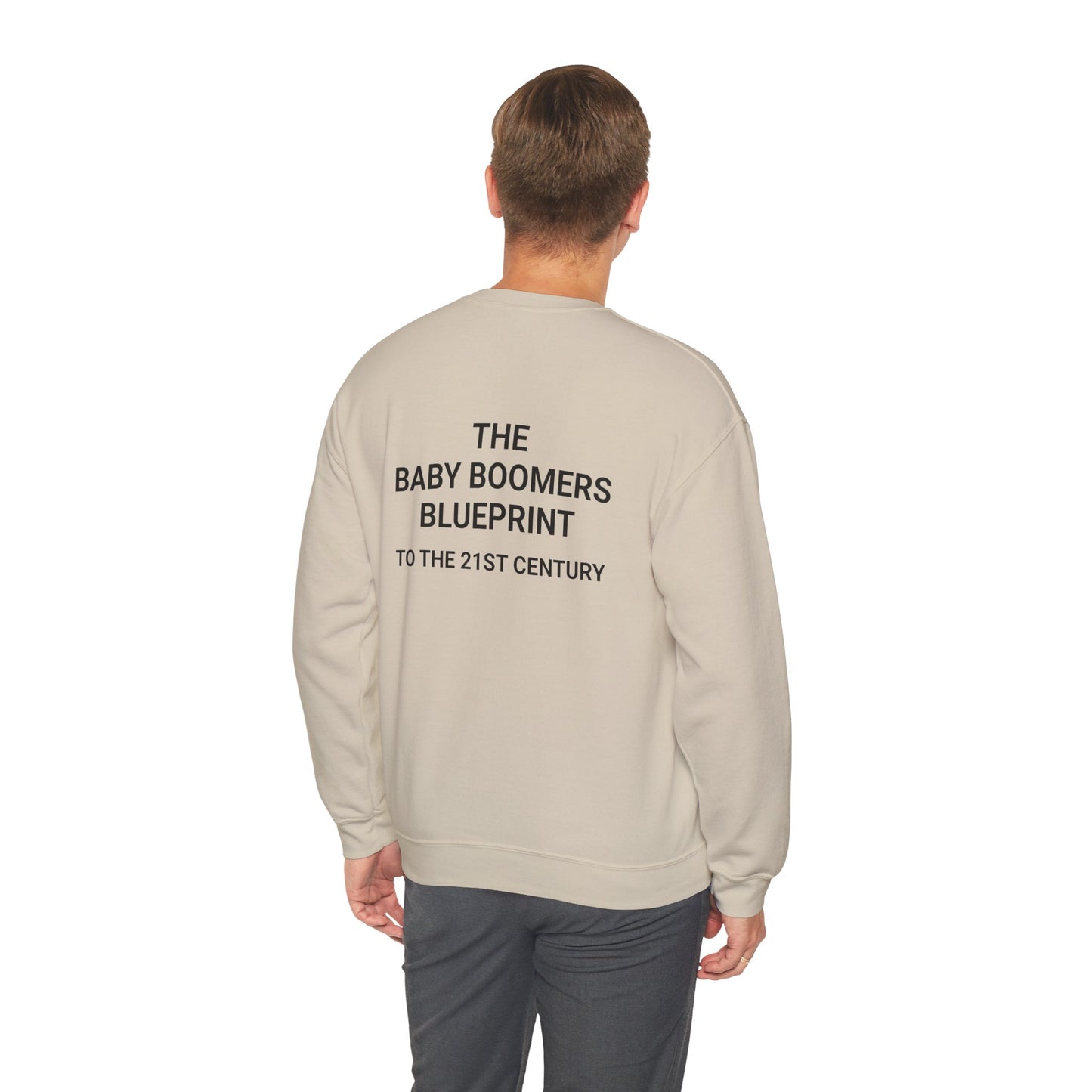 Legacy Is Calling Heavy Blend Crewneck Sweatshirt (Sand)
