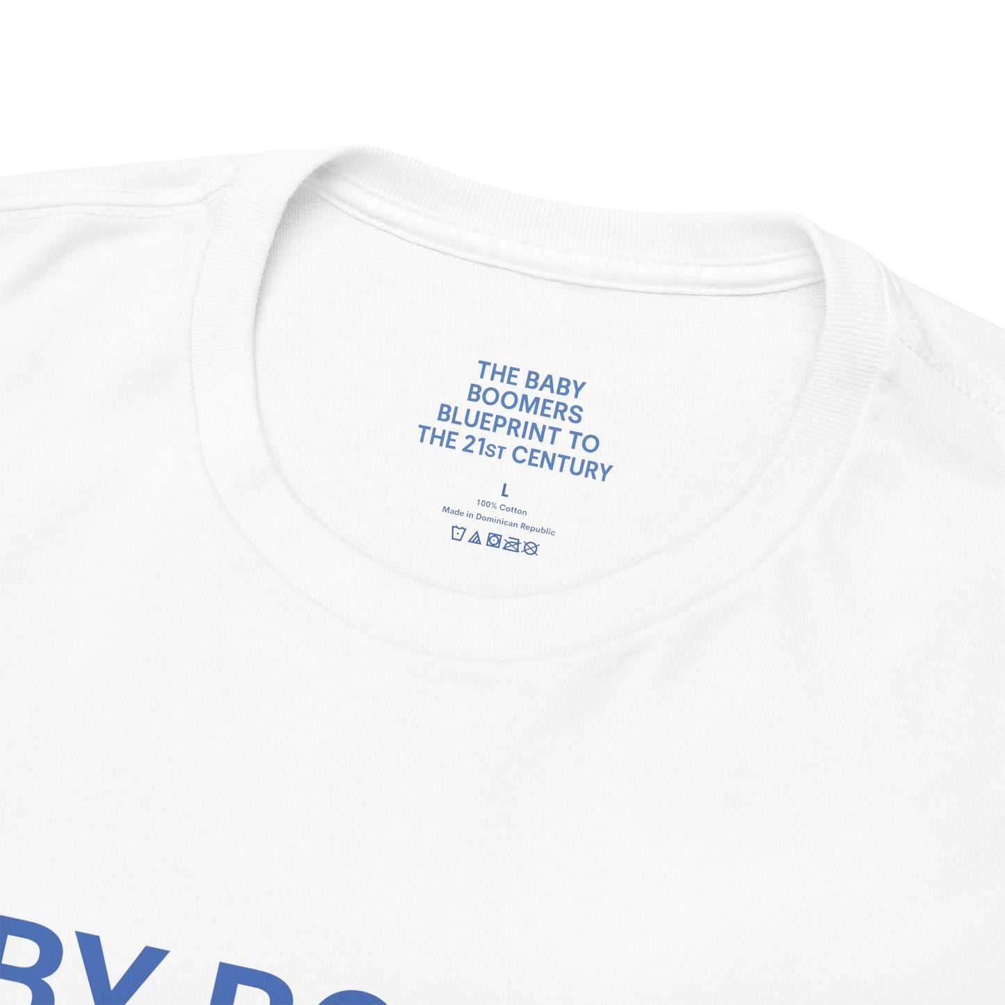 Legacy is Calling Tee - Classic Heavy Duty Fit (White/Blue)