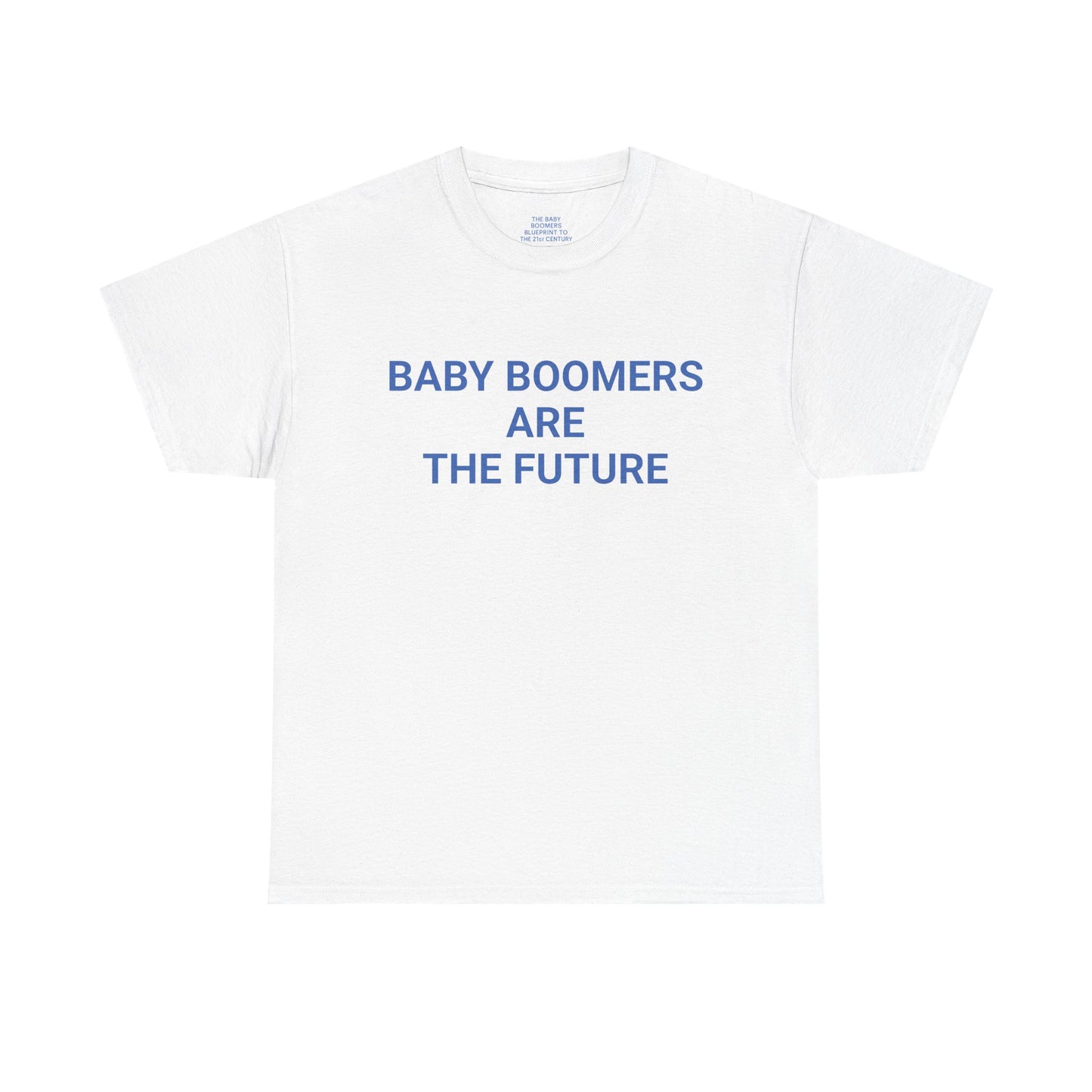 Legacy is Calling Tee - Classic Heavy Duty Fit (White/Blue)